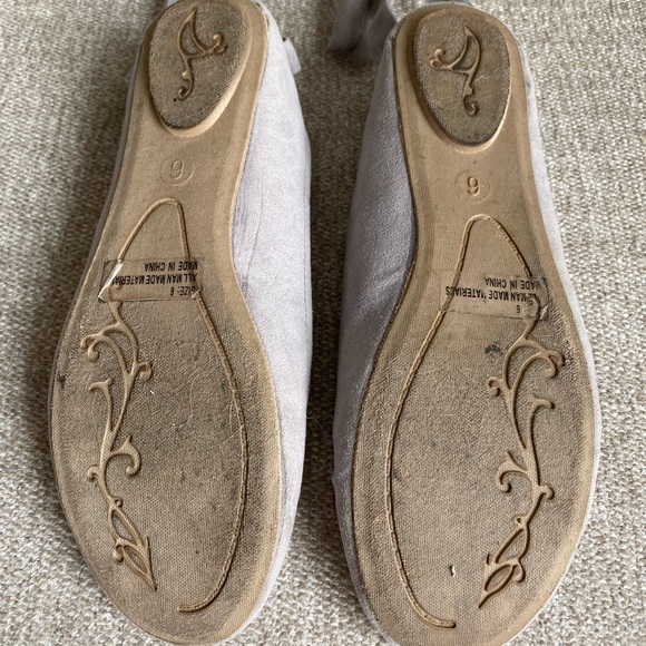 Qupid Lavender Grey Women’s Ballet Flats - Picture 5 of 5